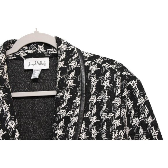 Joseph Ribkoff Jacket Cardigan Sweater Size 22 Artsy Business Casual Career City - Picture 4 of 13